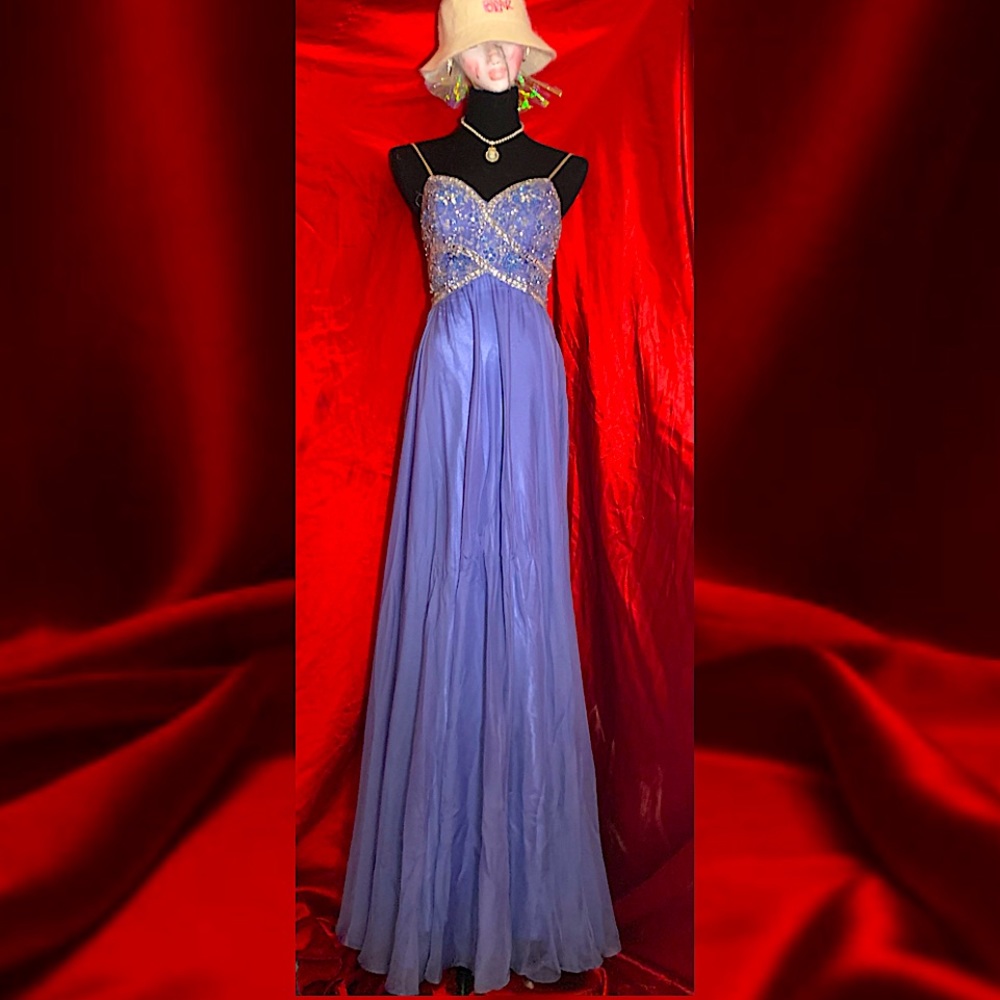 Periwinkle formal gown